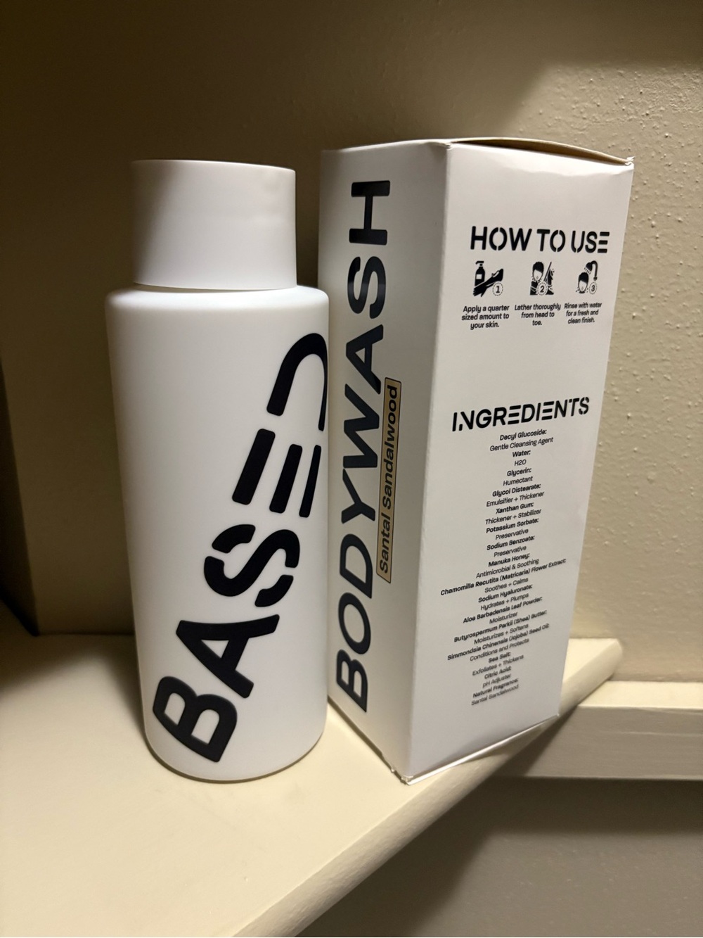 Based Bodyworks Santal Bodywash